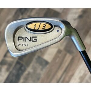 Ping i3 O-size Single 6 Iron Blue Dot Ping 350 Series Graphite Shaft Flex-R RH